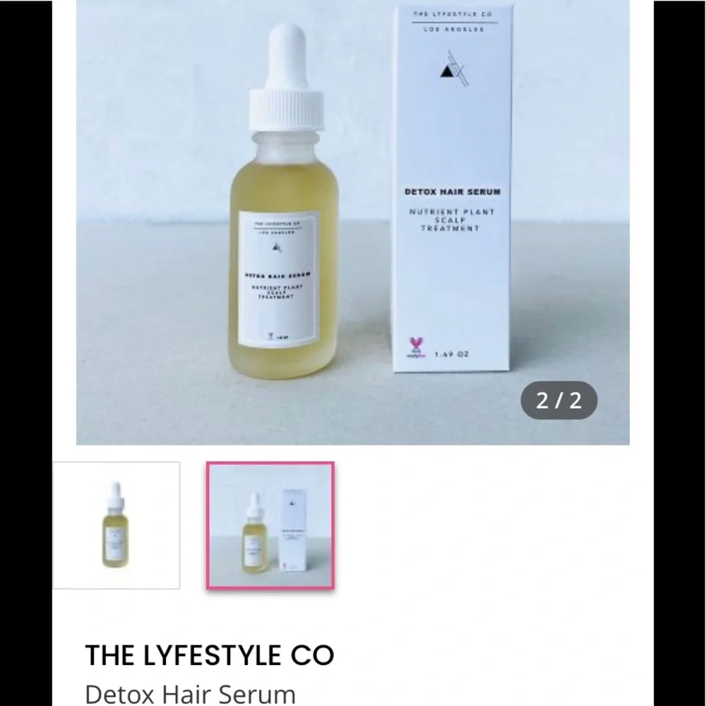 The Lyfestyle Co. Detox Hair Serum Nutrient Scalp‎
